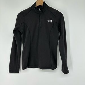 The North Face 1/4 Zip Fleece Jacket Grey Woman’s Size XS